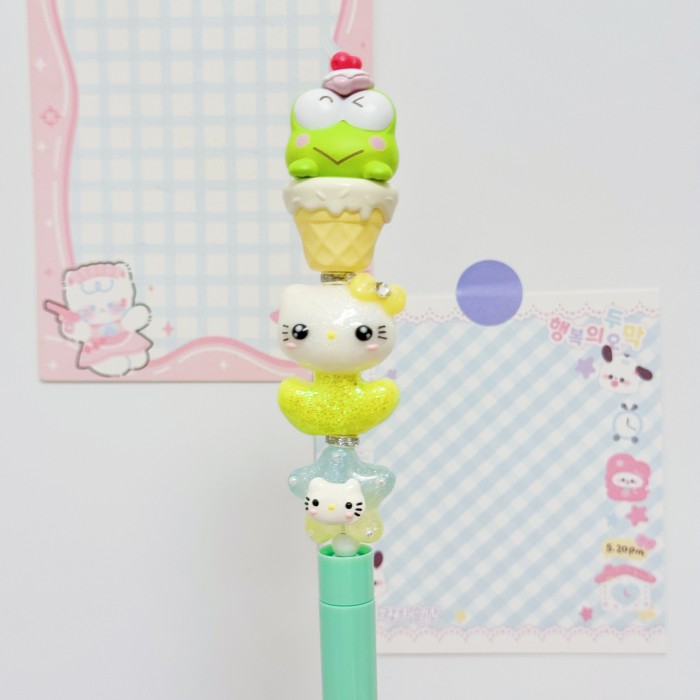 Beadable Ball Pen Green