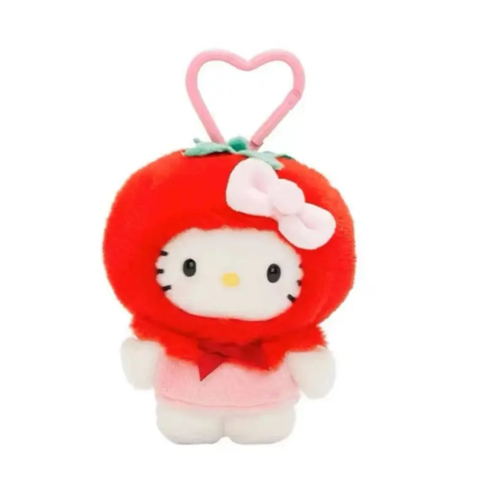 Plush dolls bag Charms Vegetable Kitty