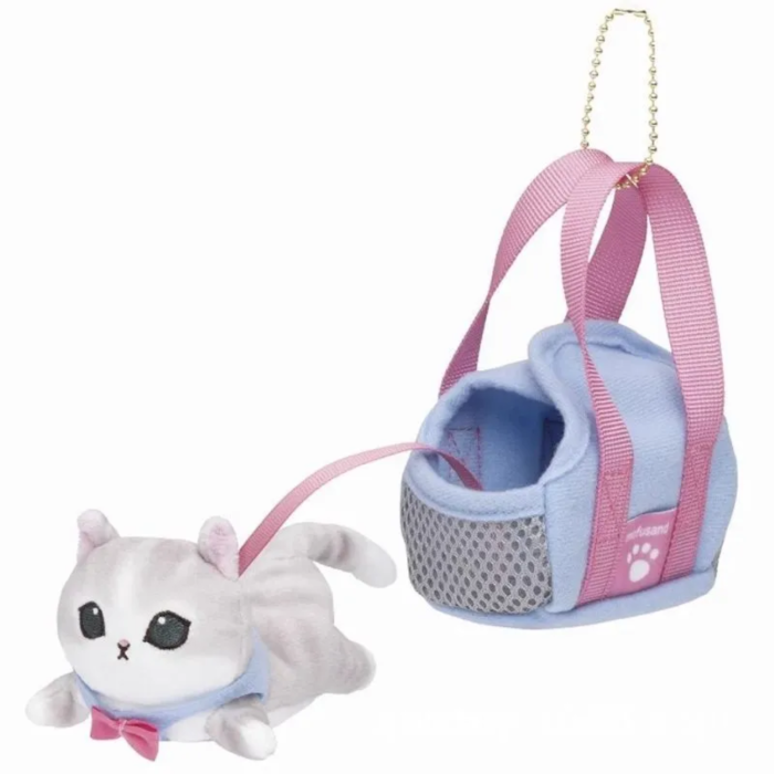 Plush dolls bag Charms Mofusand Carrying A Basket