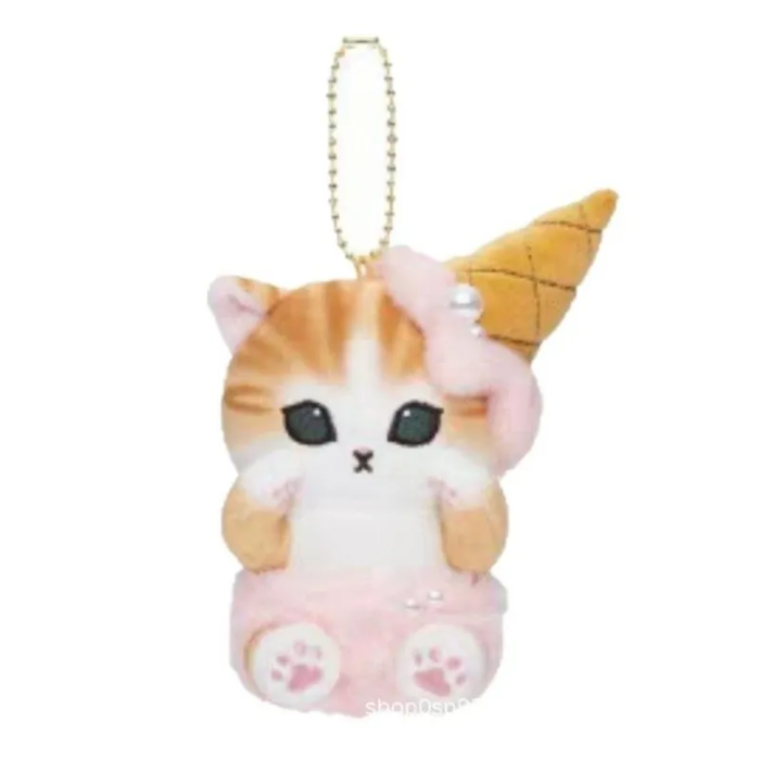 Plush dolls bag Charms Mofusand Ice-cream