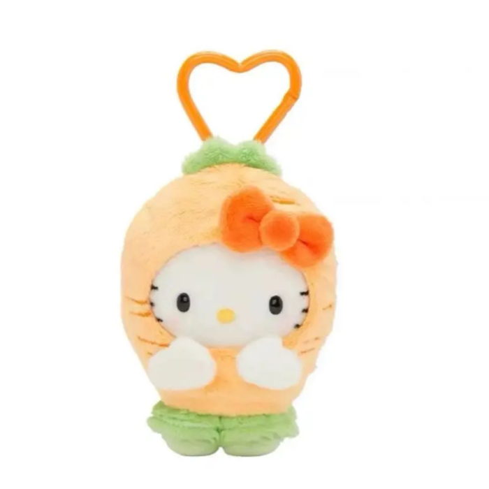 Plush dolls bag Charms Vegetable Kitty