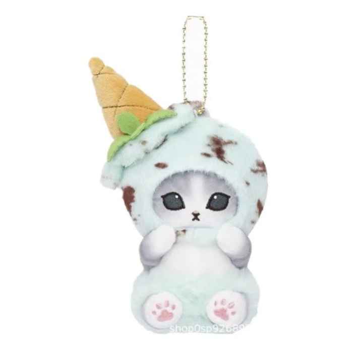 Plush dolls bag Charms Mofusand Ice-cream
