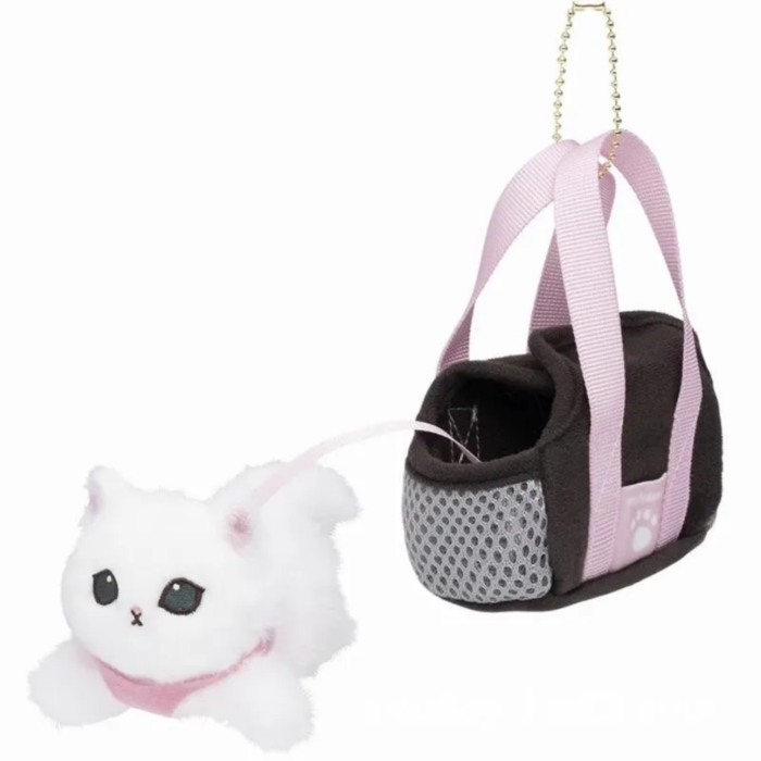 Plush dolls bag Charms Mofusand Carrying A Basket