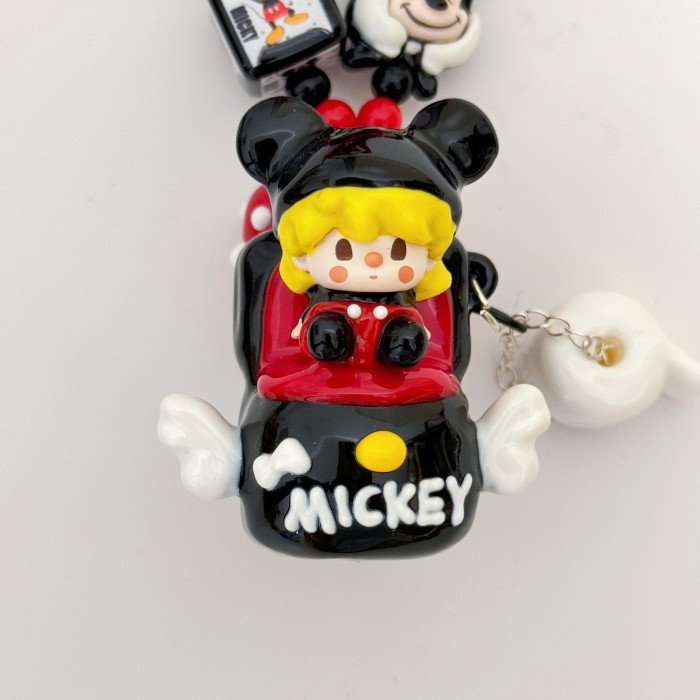 Hand Painted Doll BAG Charm