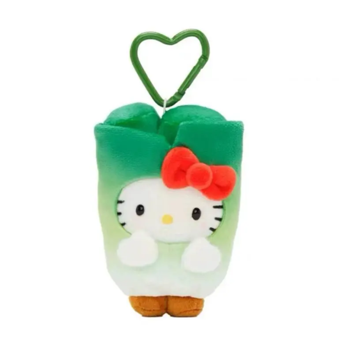 Plush dolls bag Charms Vegetable Kitty