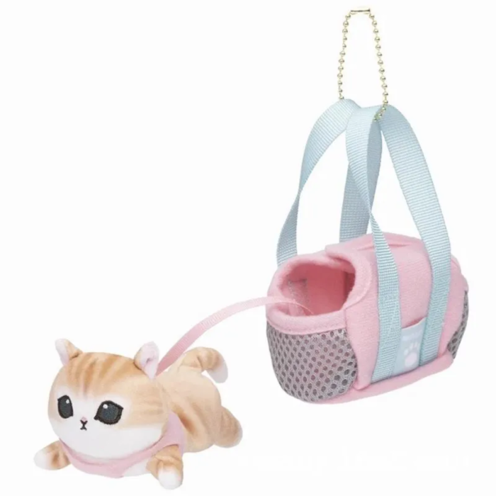 Plush dolls bag Charms Mofusand Carrying A Basket