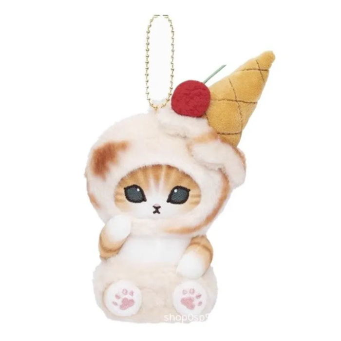 Plush dolls bag Charms Mofusand Ice-cream