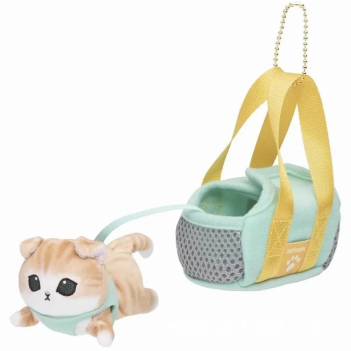 Plush dolls bag Charms Mofusand Carrying A Basket