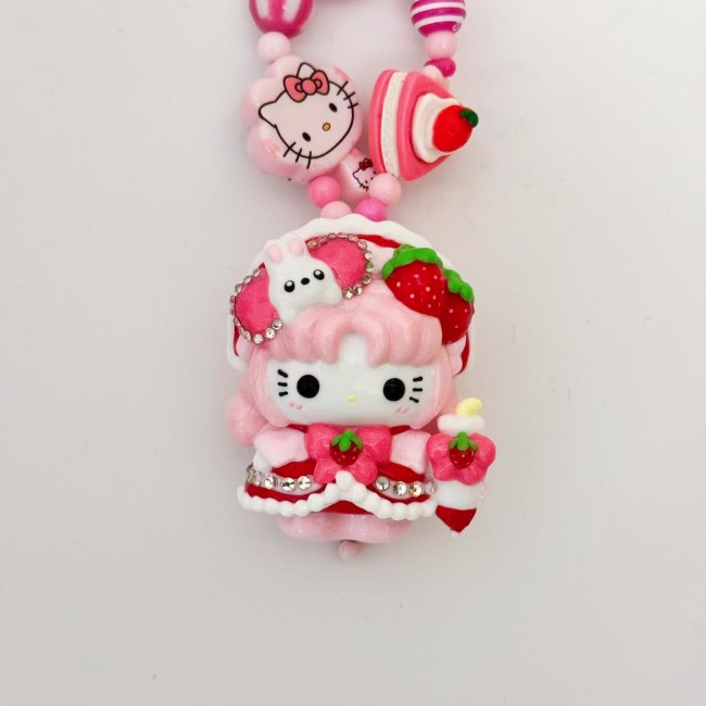Hand Painted Doll BAG Charm