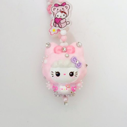 Hand Painted Doll BAG Charm