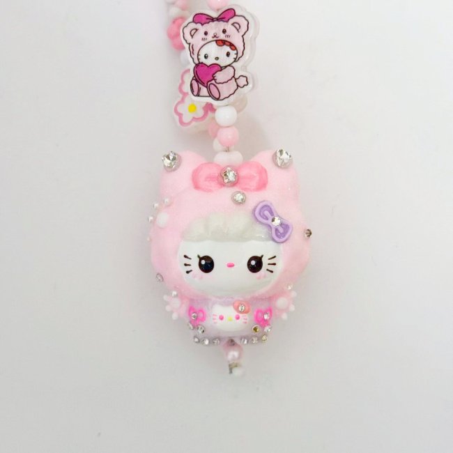Hand Painted Doll BAG Charm