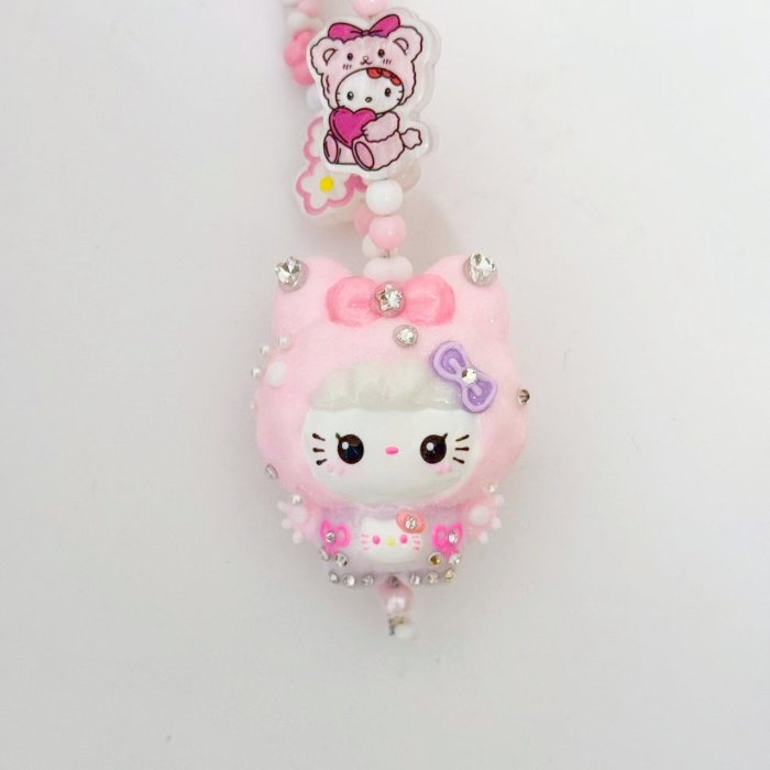 Hand Painted Doll BAG Charm