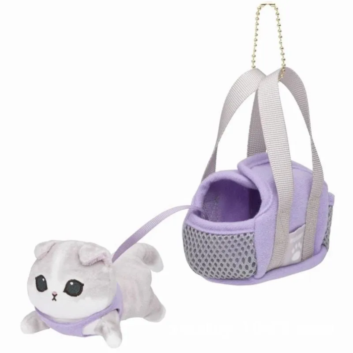 Plush dolls bag Charms Mofusand Carrying A Basket