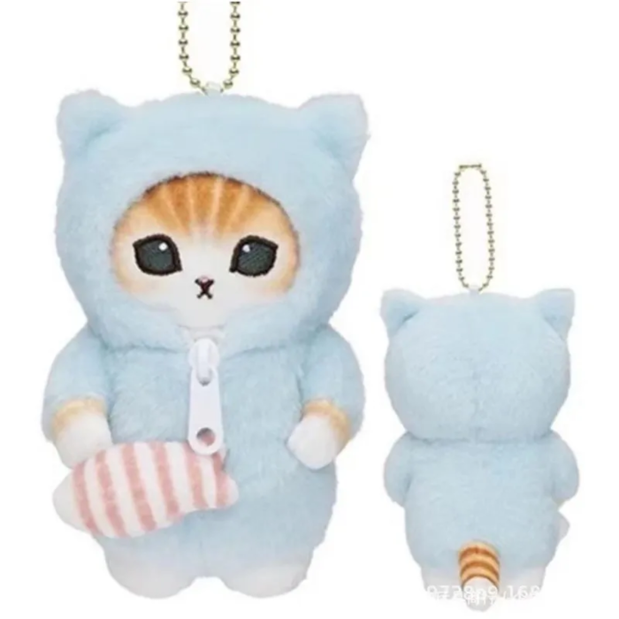 Plush dolls bag Charms Mofusand Cat Potted Plant