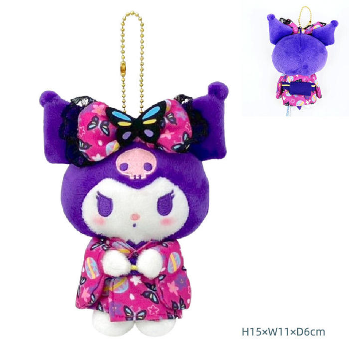 Plush dolls bag Charms Kuromi