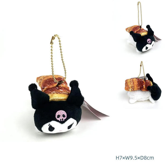 Plush dolls bag Charms Kuromi