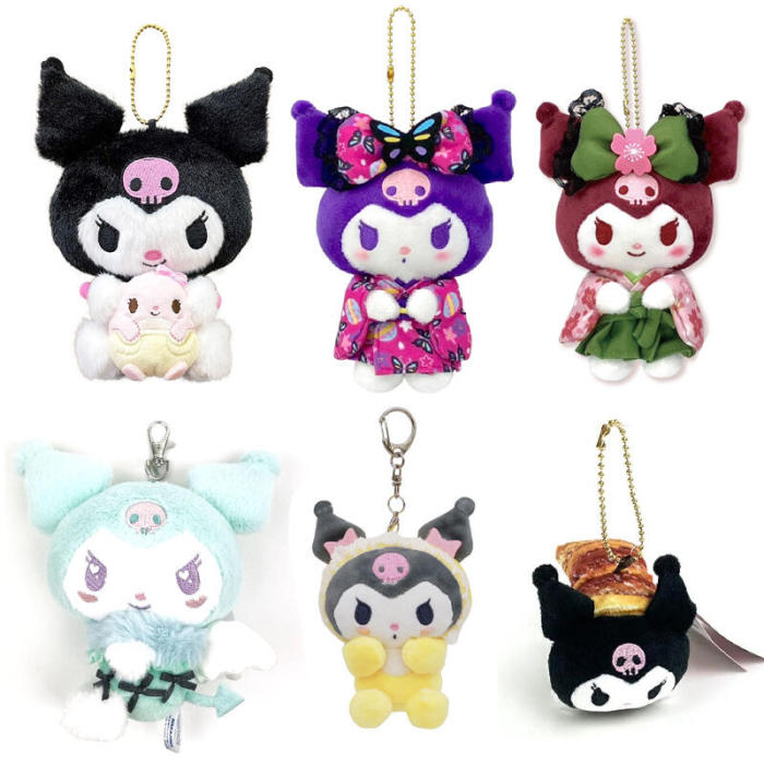 Plush dolls bag Charms Kuromi
