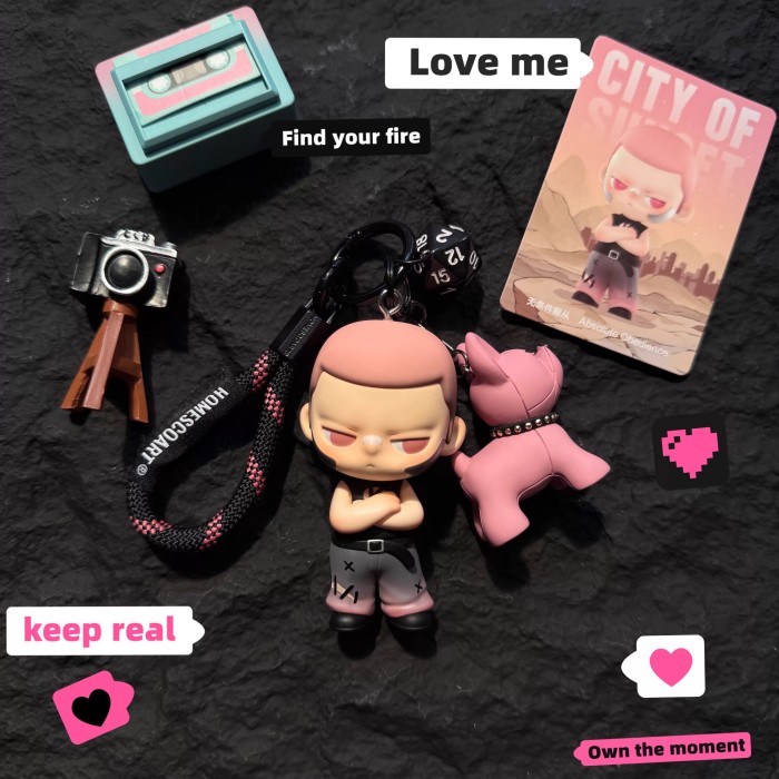 Bag Charms KUBO CITY OF SUNSET