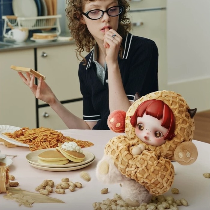 Plush dolls bag Charms Skullpanda You Found Me