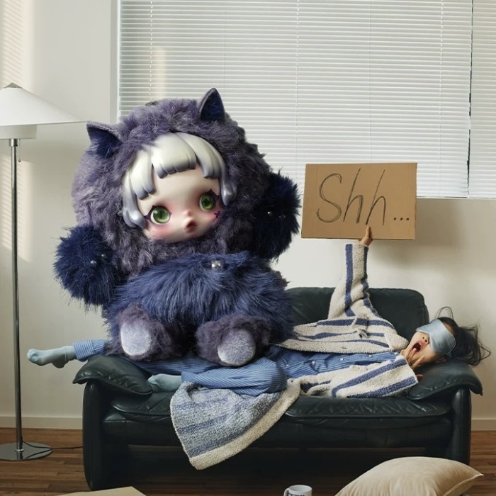 Plush dolls bag Charms Skullpanda You Found Me