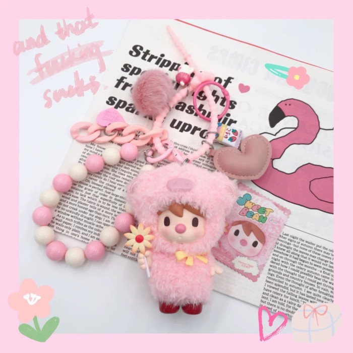 Bag Charms Sweet Bean Animals' Play