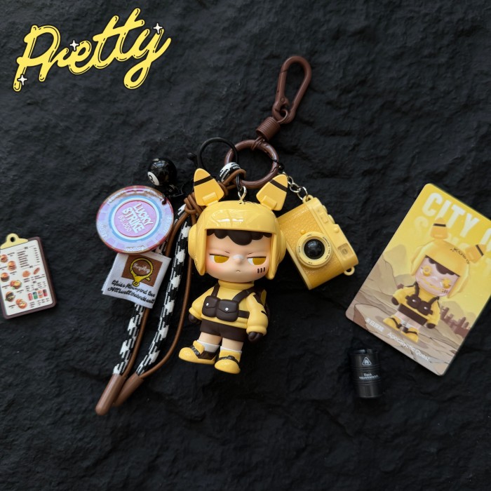 Bag Charms KUBO CITY OF SUNSET