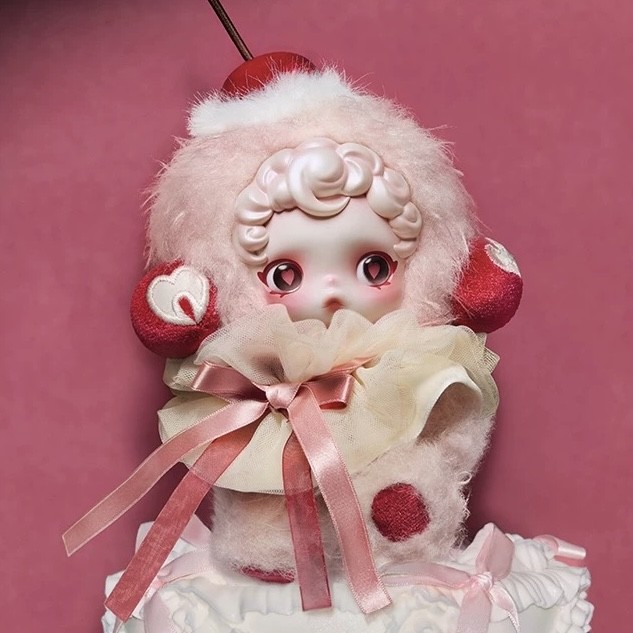 Plush dolls bag Charms Skullpanda You Found Me