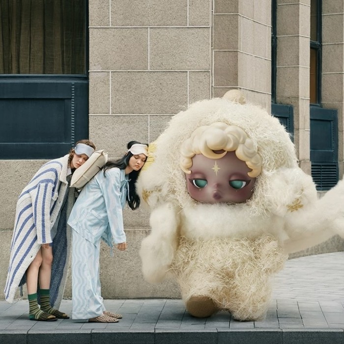 Plush dolls bag Charms Skullpanda You Found Me