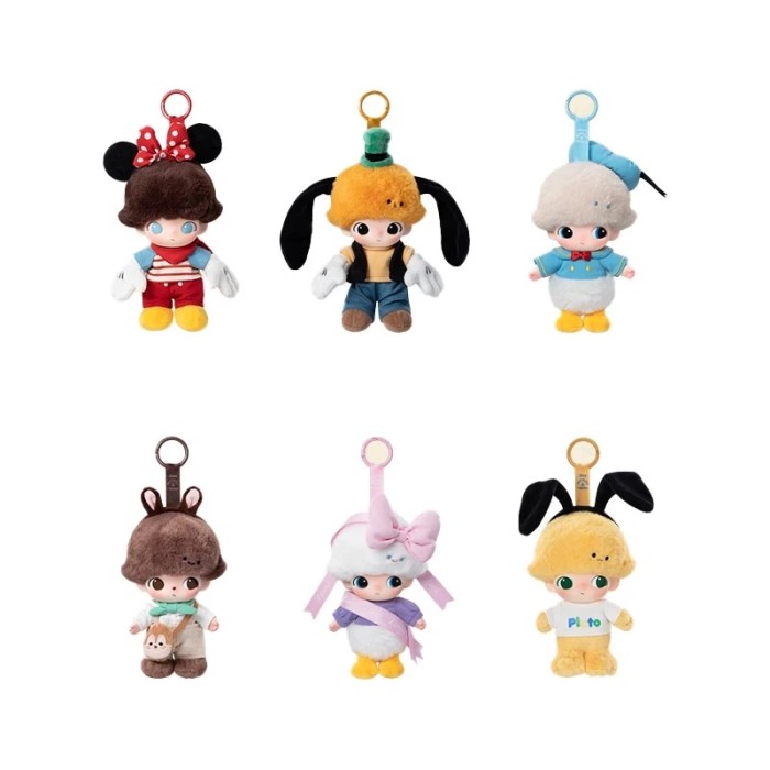 Plush dolls bag Charms Dimoo World & Disney