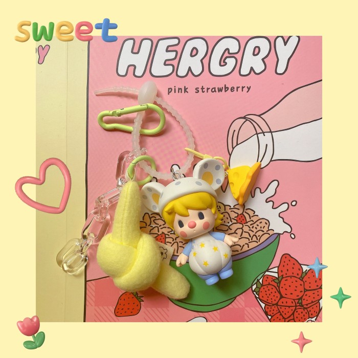 Bag Charms Sweet Bean Animal Babies