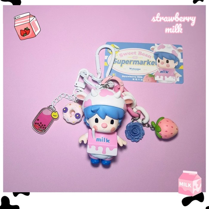 Bag Charms Sweet Bean Supermarket 1