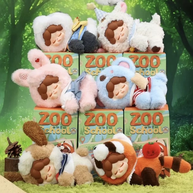 Plush dolls bag Charms Wendy Zoo School