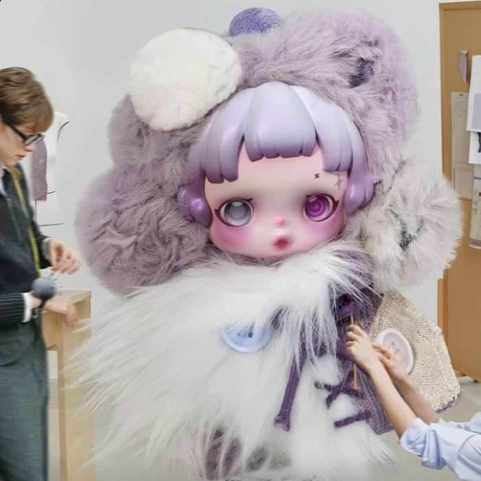 Plush dolls bag Charms Skullpanda You Found Me