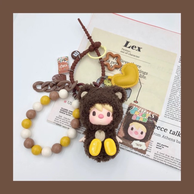 Bag Charms Sweet Bean Animals' Play