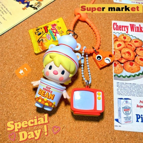 Bag Charms Sweet Bean Supermarket 1