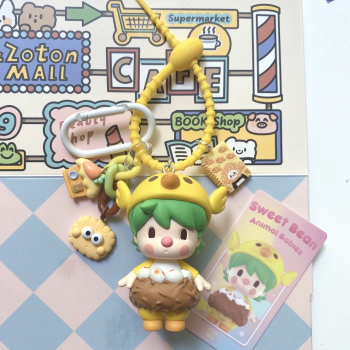 Bag Charms Sweet Bean Animal Babies