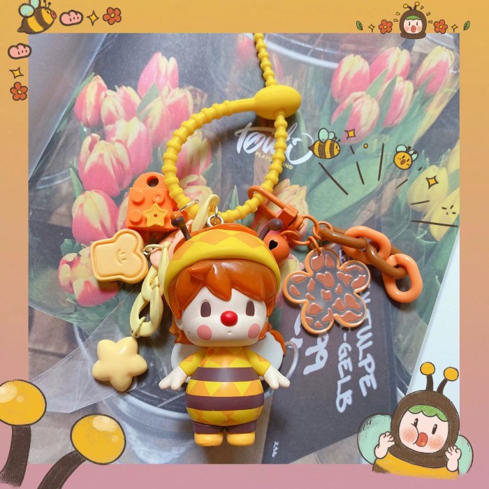 Bag Charms Sweet Bean Animal Babies