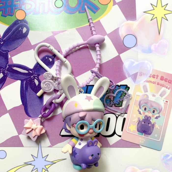 Bag Charms Sweet Bean Animal Babies