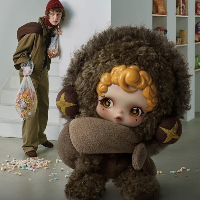 Plush dolls bag Charms Skullpanda You Found Me