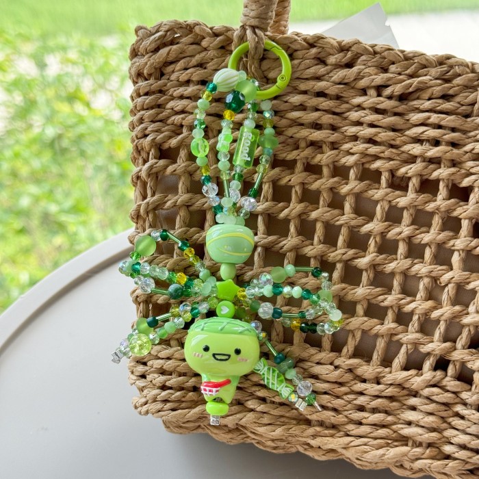 Hand Painted Doll Bag Charm JIKKIN