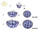 Eco Friendly Ceramic Dinner Set Table Service Restaurant Catering Food Dinnerware Set Lead free Bowls Cadium free Plate