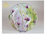 New Design Elegant Complete 24pcs 60pcs 72pcs Set 10.5' Ceramic Dinner Plate Set with Beads Trim Dessert Cake Plate Dish with Gift Box