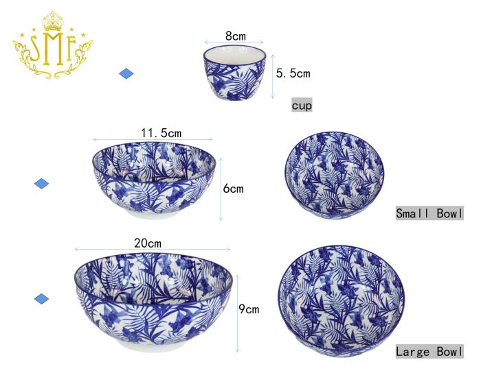 Eco Friendly Ceramic Dinner Set Table Service Restaurant Catering Food Dinnerware Set Lead free Bowls Cadium free Plate