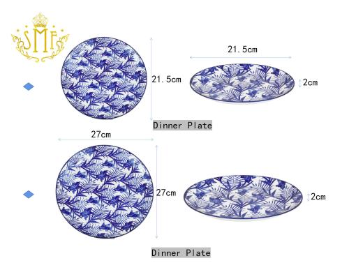 Eco Friendly Ceramic Dinner Set Table Service Restaurant Catering Food Dinnerware Set Lead free Bowls Cadium free Plate