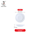 DianTong hot sale custom logo restaurant wedding white ceramic crockery porcelain dinner set tableware dinnerware