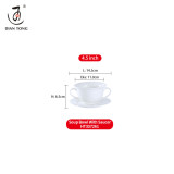 DianTong hot sale custom logo restaurant wedding white ceramic crockery porcelain dinner set tableware dinnerware