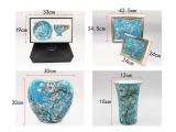 Premium Fine Bone China Ceramic Flower Art Vase Home Decoration Vase Ceramic Flower Vase for Hotel  For Living Room Collection Vase