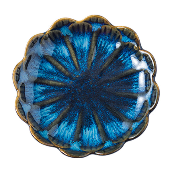 Ceramic Snack Tray for Mini Dinner Dish and Pretty Sushi Plate Saucer Trays for Home and Restaurant