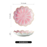 Ceramic Snack Tray for Mini Dinner Dish and Pretty Sushi Plate Saucer Trays for Home and Restaurant