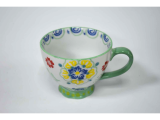 New Style Pretty Porcelain Soup Mug with Handpainted Design and Eco Pad Printing Craft  Ceramic mugs for Daily use for Home and Office and Caffe      AB Grade SGS FDA Passed